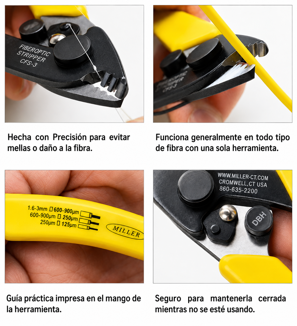 Peladora para Fibra Optica CFS3