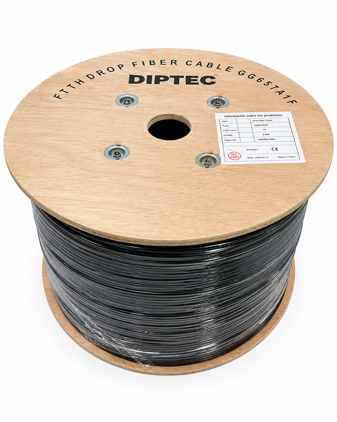 Fibra Drop con Mesajero - 2km 1F