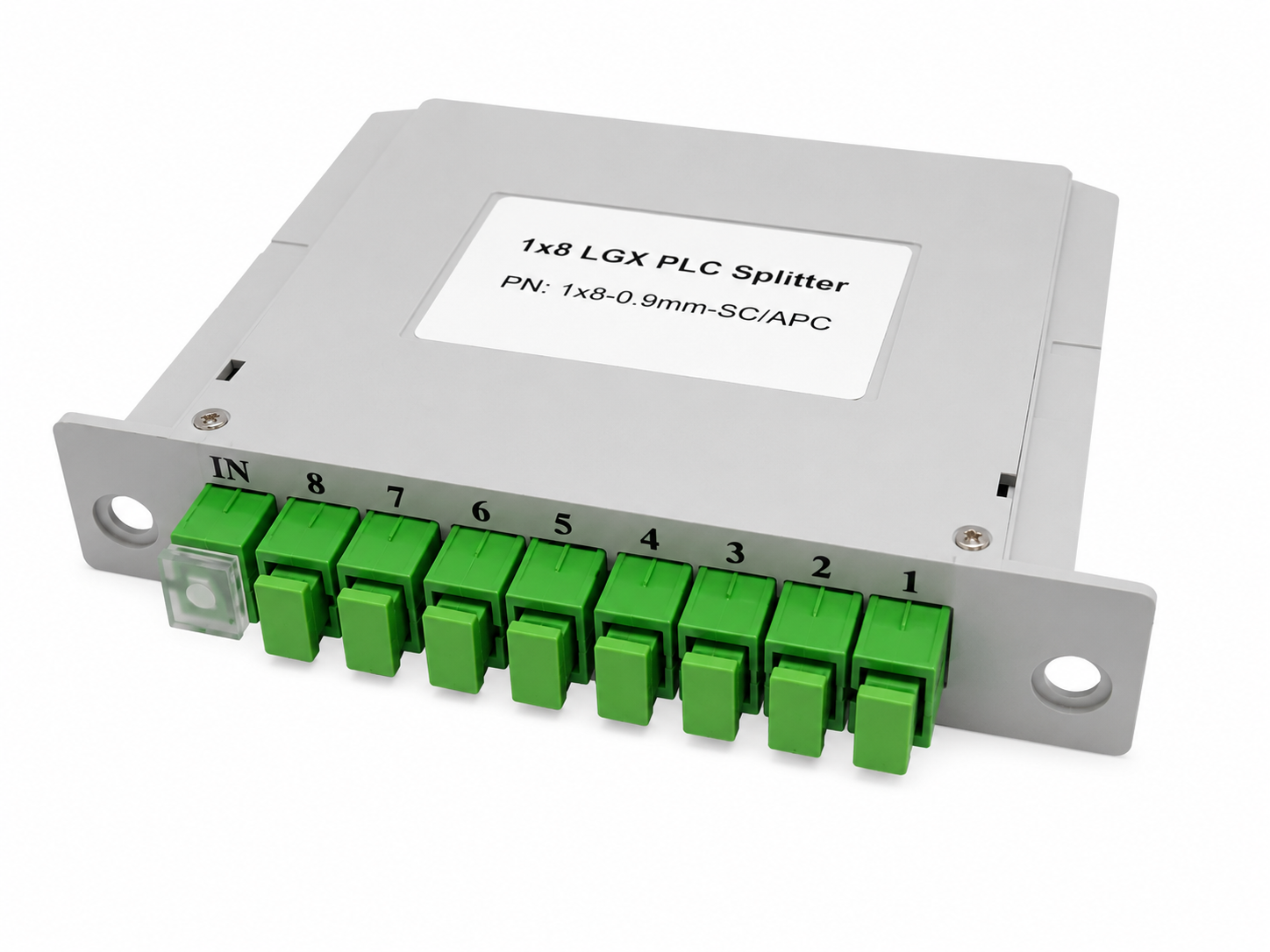 TUO-Splitter Optico PLC 1x8-LGX - Con Conector SC-APC